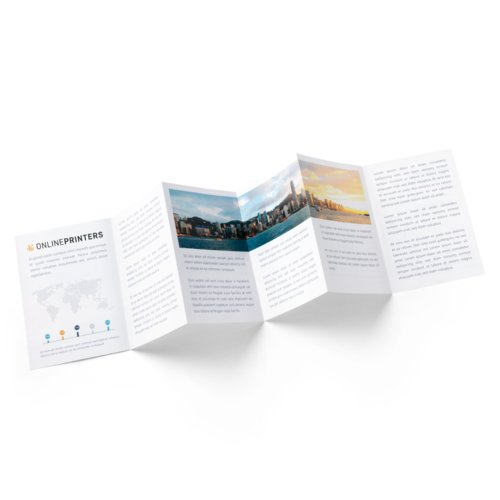 Falzflyer Hochformat mit UV-Lack, DVD-Booklet 8