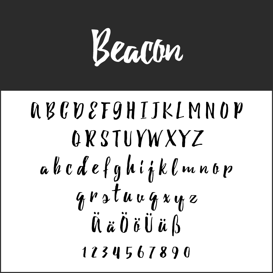 Brush Fonts - Free Font Beacon