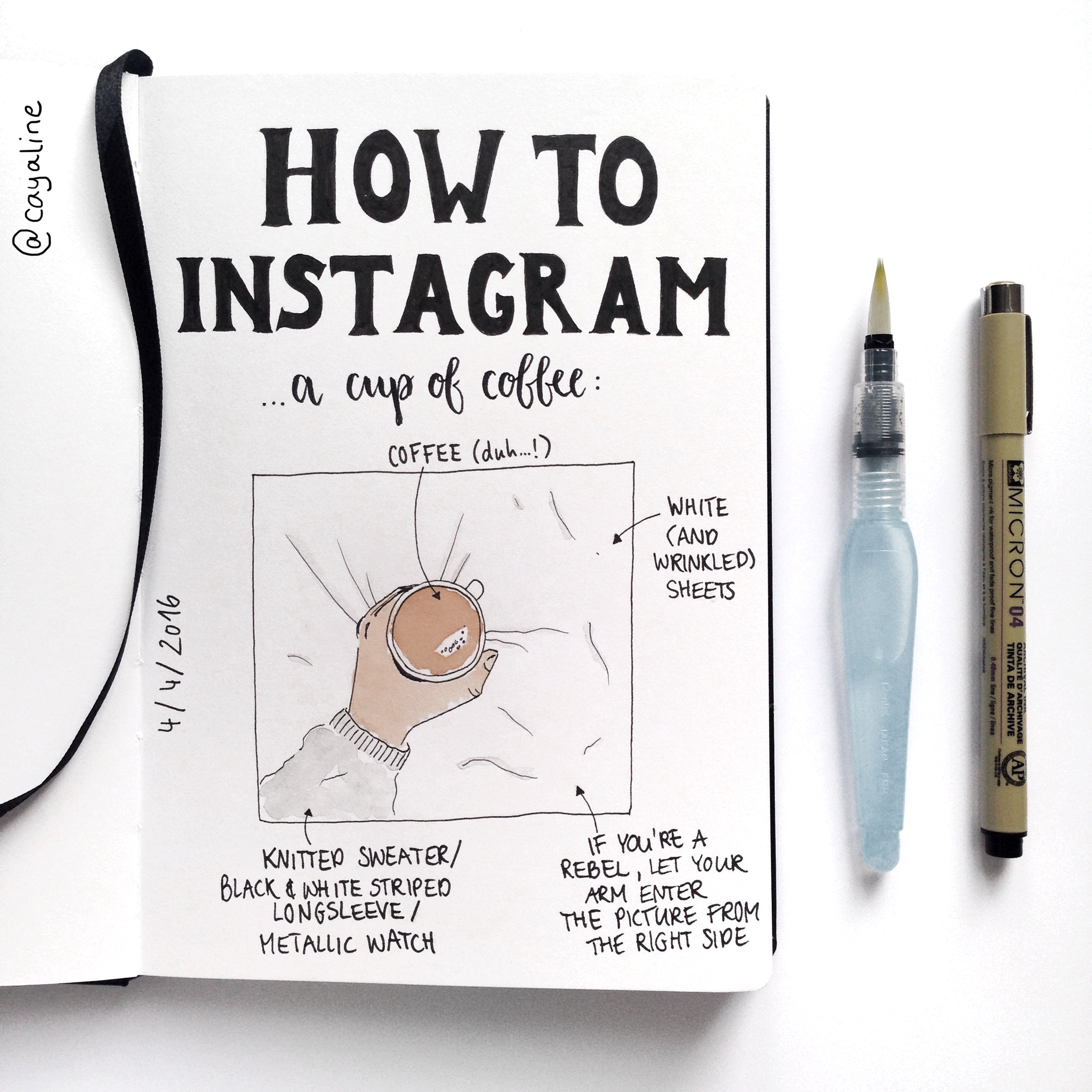 How to Instagram a cup of coffee | Carolin Hohberg